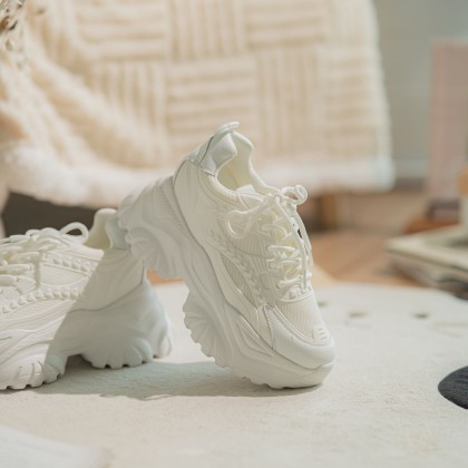 Enhanced Lovely Breathable Sneakers 爱心透气老爹款