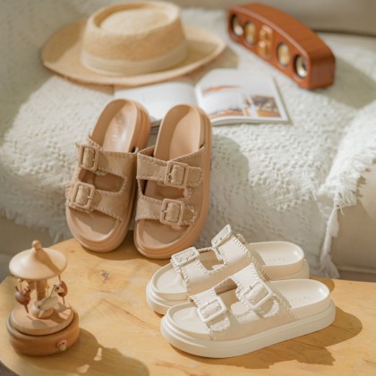 Corduroys Sandals 牛仔拖