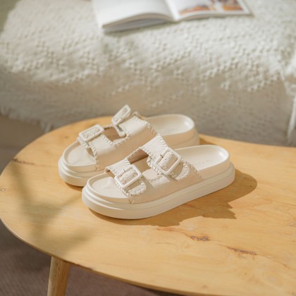 Corduroys Sandals 牛仔拖