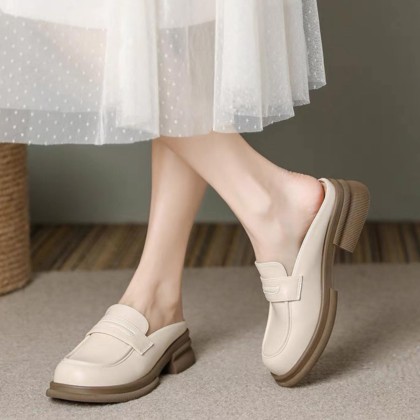 Mary Style Slip On 玛丽半拖款 (Pre-order)