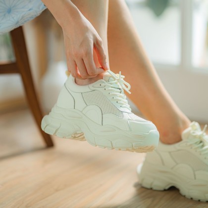 Corium Breathable Sneakers 真皮透气老爹款