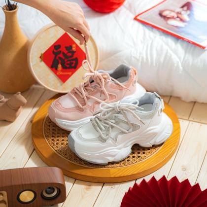 Twinkle Rhinestone Sneakers 闪闪亮老爹款