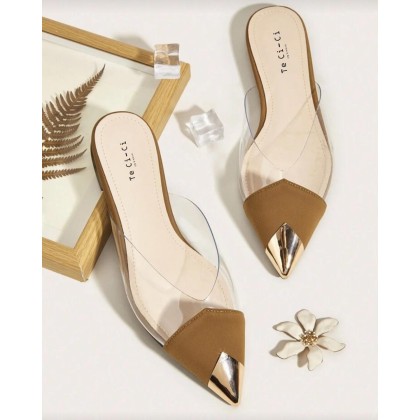 Niello Slip On Mules 黑金半拖款 (Pre-order)