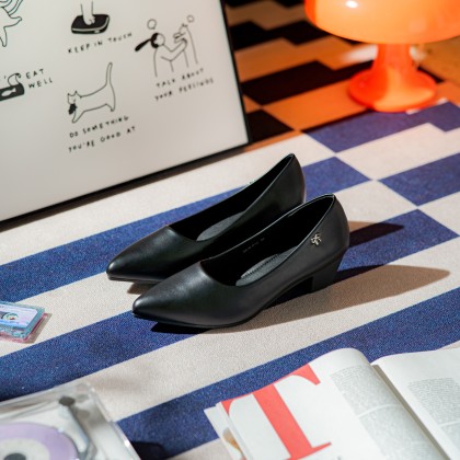 Butterfly Wide Block Heels 蝴蝶宽版款