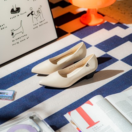 Butterfly Wide Block Heels 蝴蝶宽版款