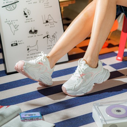 Lovely Sweet Chunky Sneakers 粉嫩老爹款