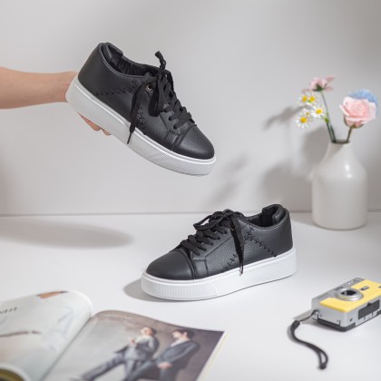 Puffy Sneaker 简约加高款