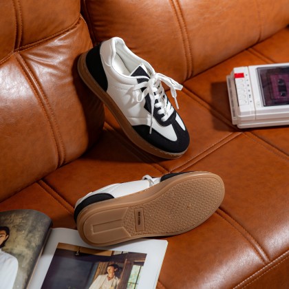 Color-Block Flats Sneakers 拼色平底款