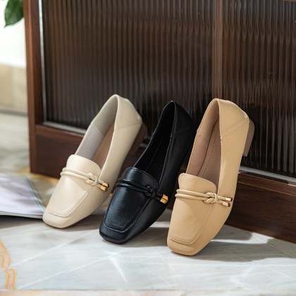 Milky Aesthetic Block Heels 奶呼呼上班款