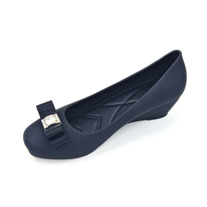 Rhinestone Bow Jelly Shoes 蝴蝶钻防水款
