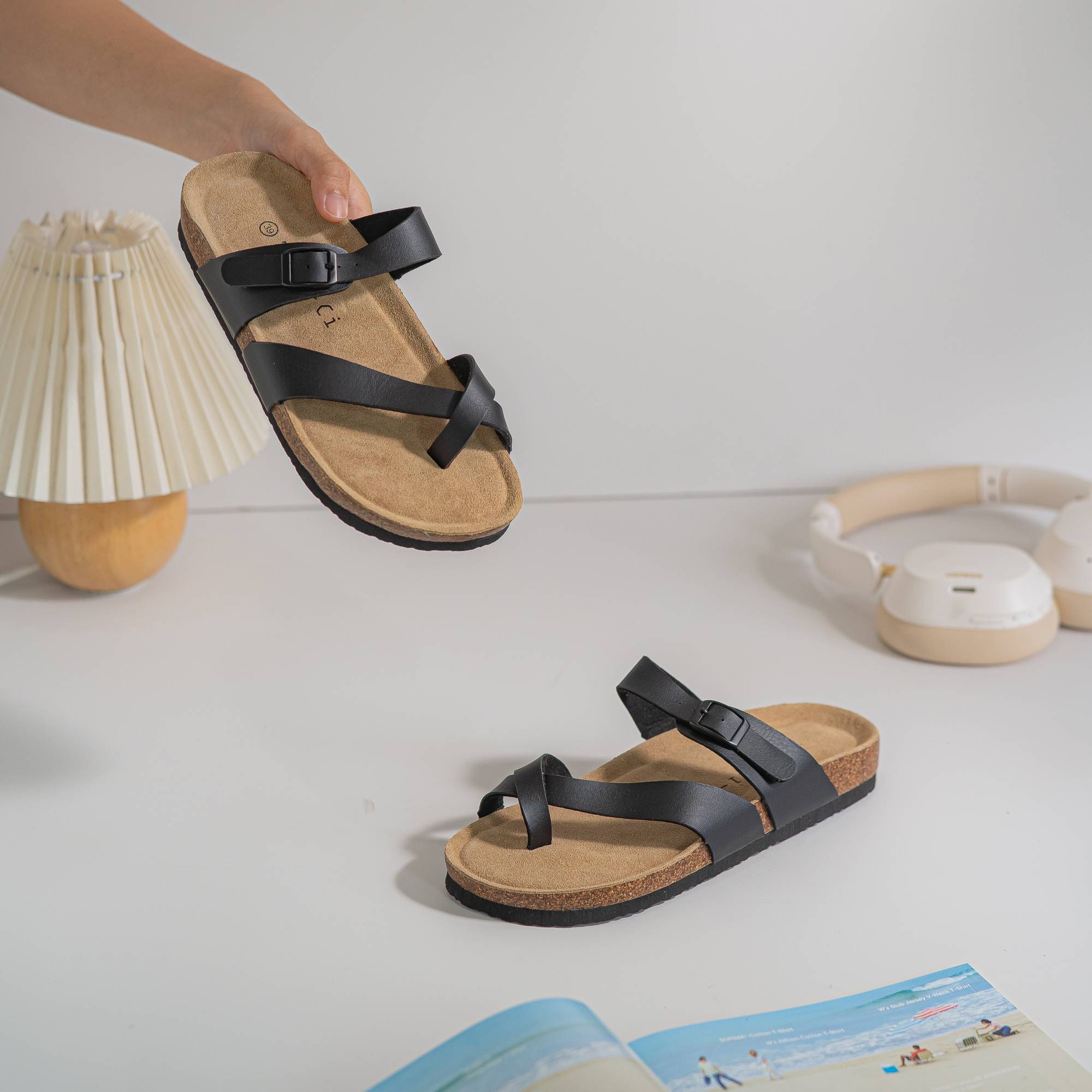 Mayari Cross Strap Sandals 交叉拖