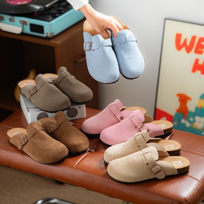 Suede Charm Sandals 磨砂拖