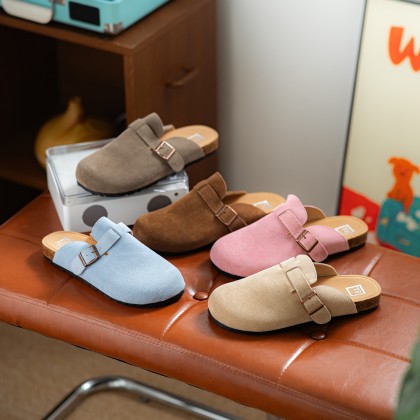 Suede Charm Sandals 磨砂拖