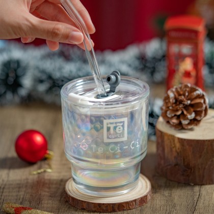 Exclusive Rainbow Glass Cup 限量版彩虹玻璃杯