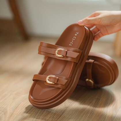 Twin Buckle Sandals 双扣拖
