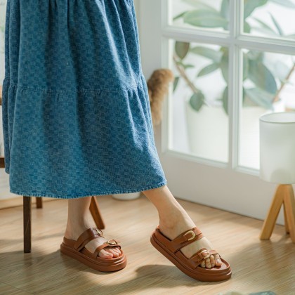 Twin Buckle Sandals 双扣拖